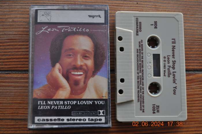 Leon Patillo - I`ll Never Stop Lovin You (Cassette)