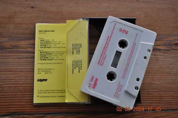 Sweet Comfort Band - Hearts Of Fire (Cassette)