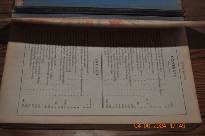 Vintage 1948 Transvaal Telephone Directory