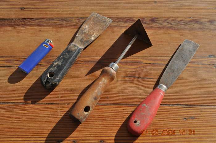 Vintage Paint Scrappers