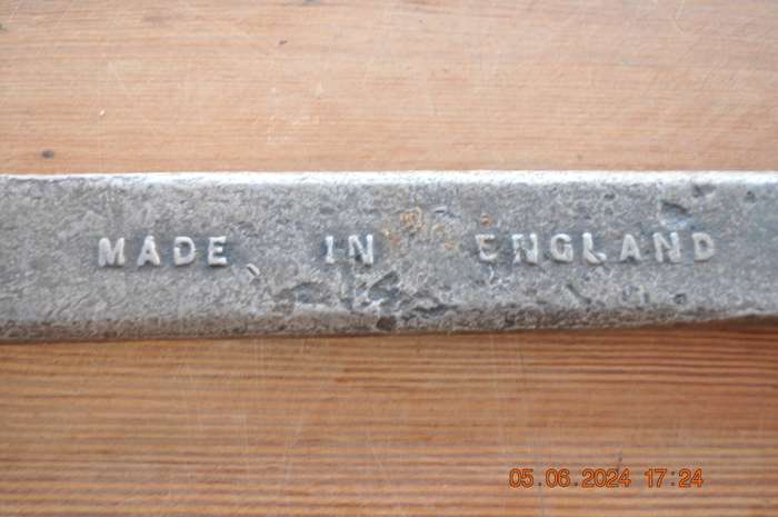 Vintage 505mm Spanner Made In England