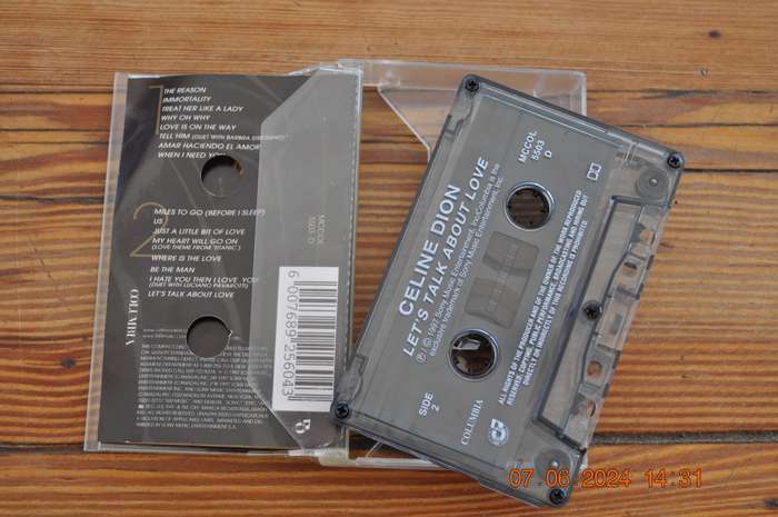 Celine Dion - Let`s Talk About Love (Cassette)