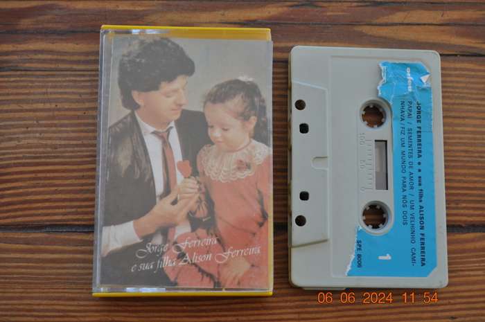 Jorge Ferreira E Sua Filha Alison Ferreira (Cassette)