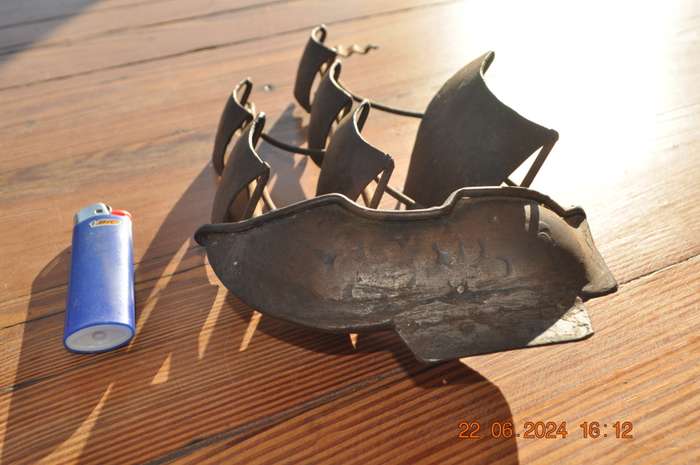 Small Steel Ship Hand Made