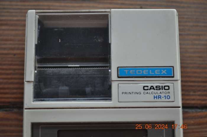 Vintage Casio HR 10 Printing Calculator Not Working