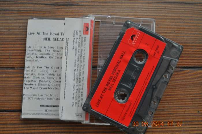 Neil Sedaka - Live At The Royal Festival Hall (Cassette)