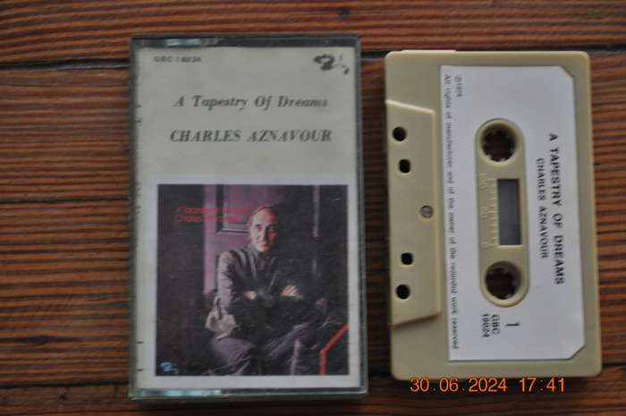 Charles Aznavour - A Tapestry Of Dreams (Cassette)