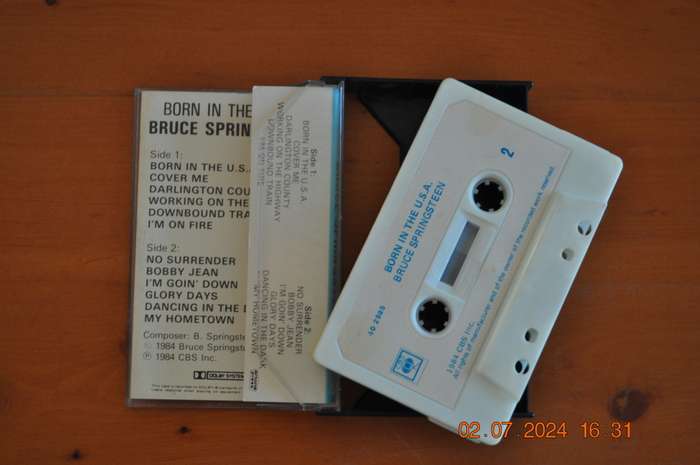 Bruce Springsteen - Born In The U.S.A (Cassette)