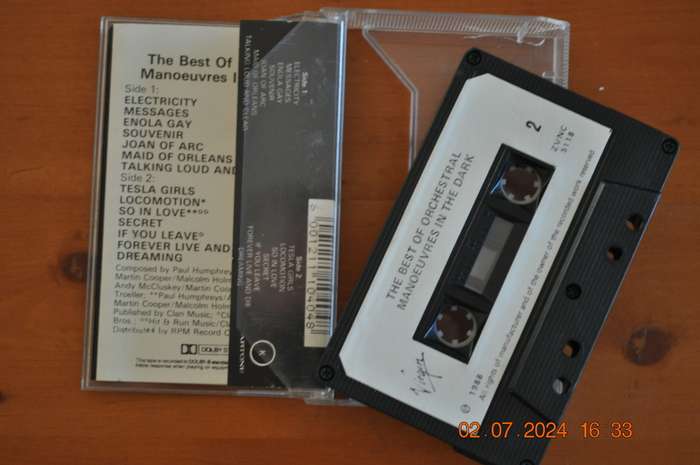 Orchestral Manoeuvres In The Dark - The Best Of (Cassette)
