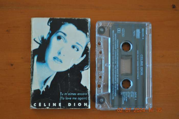 Celine Dion - Tu M`aimes Encore : To Love Me Again (Cassette)