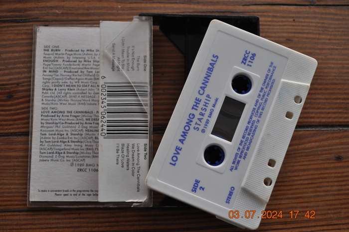 Starship - Love Among The Cannibals (Cassette)