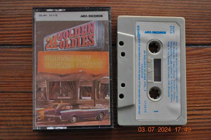 24 Golden Oldies - Vol 3 : Various (Cassette)