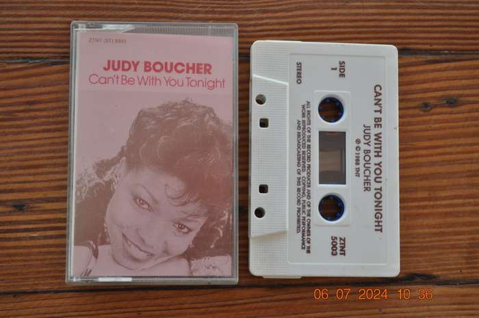 Judy Boucher - Can`t Be With You Tonight (Cassette)