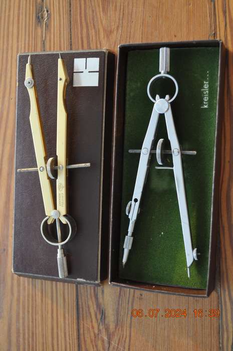 Faber Castell and Kreisler Compass