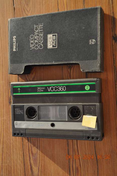 Philips Video Compact Cassette VCC360