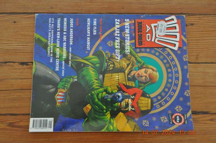2000AD Prog 700 Featuring Judge Dredd