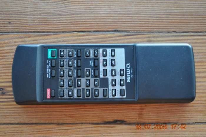 Original Aiwa VCR Remote Control RC 7VR21