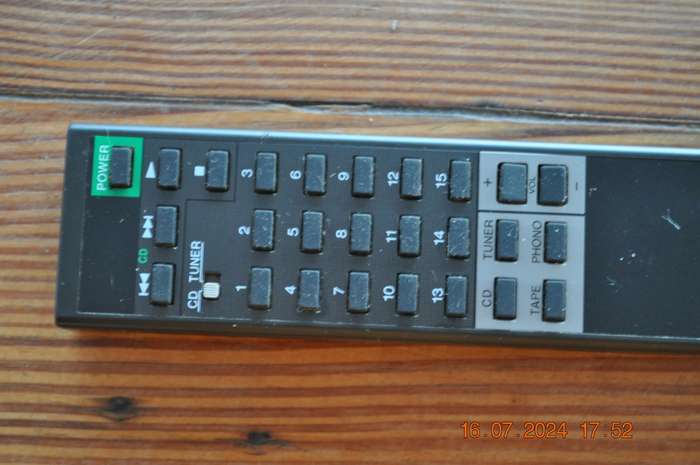 Original Sony Audio System Remote Control RM 806