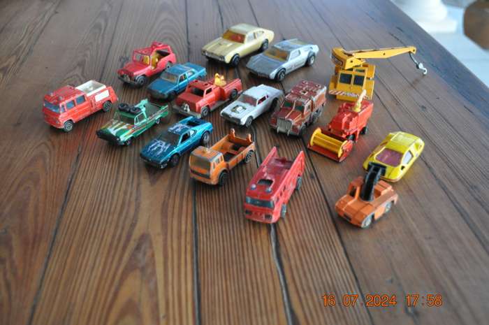 Vintage Mixed Matchbox and Other Cars