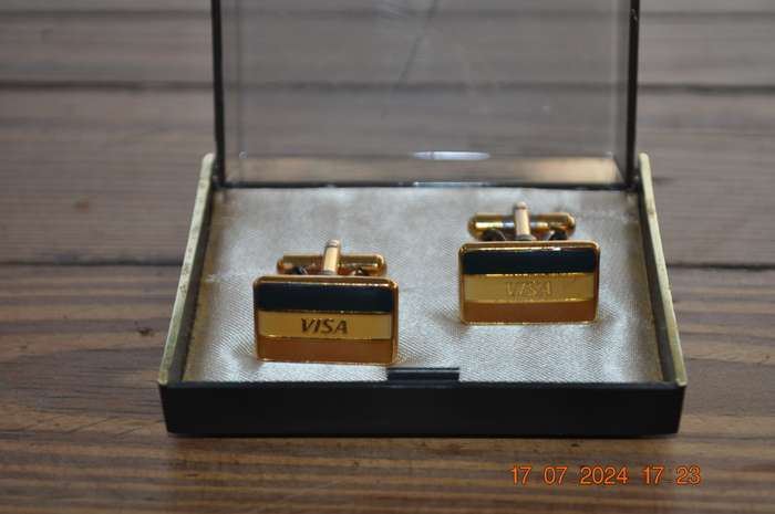 Vintage Visa Cufflinks