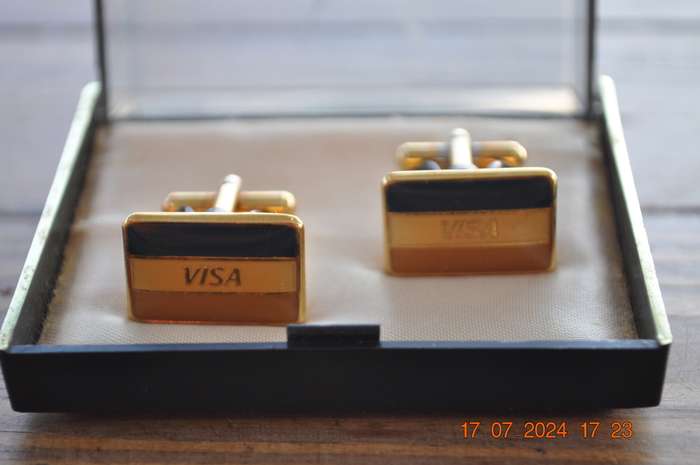 Vintage Visa Cufflinks