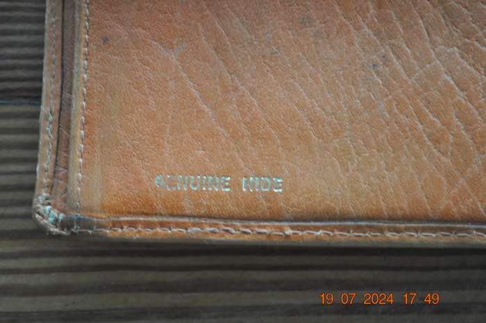 Vintage Purse Genuine Hide