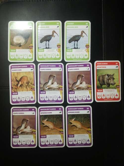 2016 PnP Super Animal Collectors Cards 62 Cards