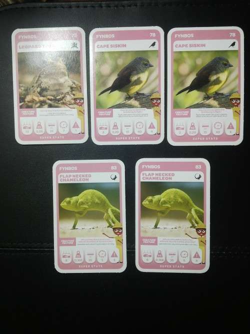 2016 PnP Super Animal Collectors Cards 62 Cards