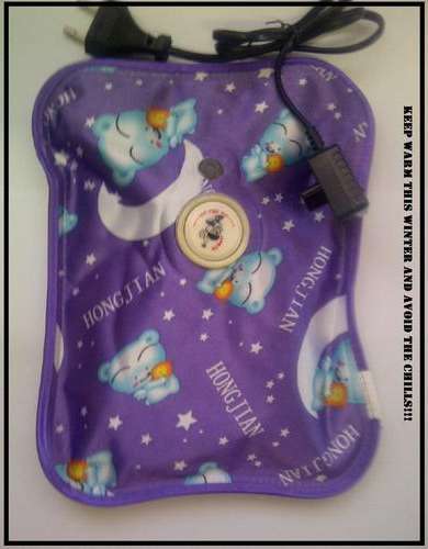 Electric Hot water bottle - heats up in a few minutes!!!