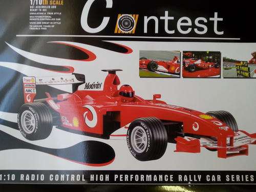 ***F1 Radio Control*** Racing Car 1:10th  scale with FREE batteries