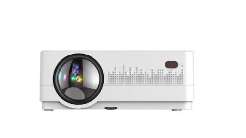 2300 LUMENS LUXNPRO Q2 LED Smart Home Projector- BLACK 800 x 480 / 2300 Lumens / Support HDMI / SD /
