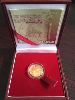 2011 The African Honey Bee GOLD 1/10oz 24crt