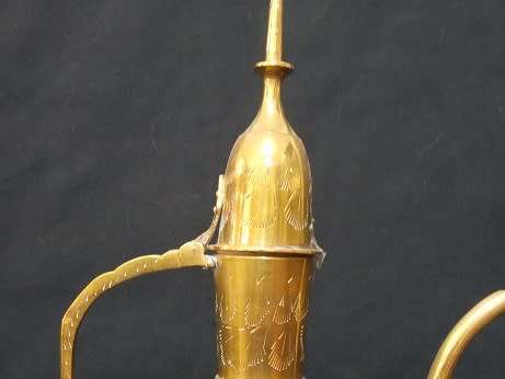 Lovely Brass Turkish Coffee Pot