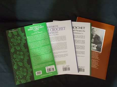 Four Irish Crochet Books Set of Four