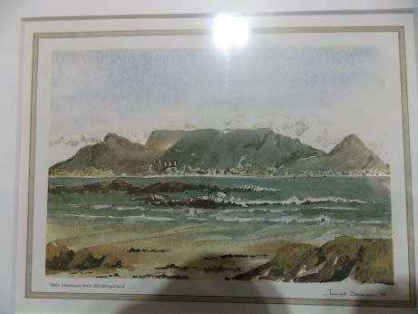 Print of Table Mountain by Janet Spaun