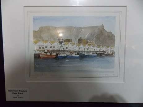 Print of Table Mountain by Janet Spaun