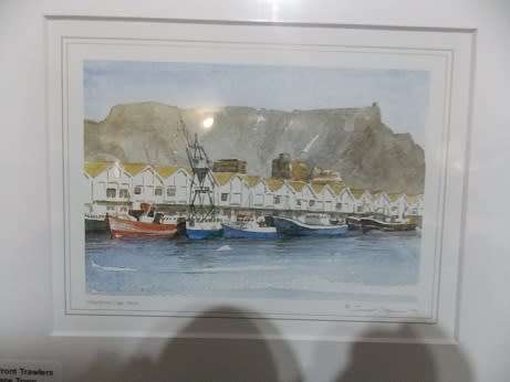 Print of Table Mountain by Janet Spaun