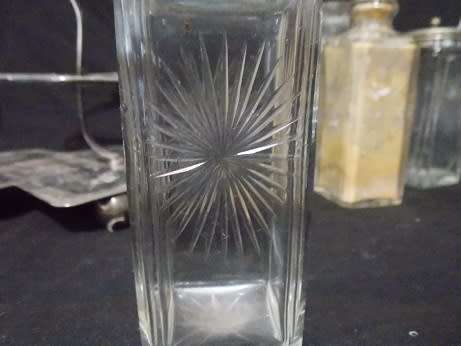Great Crystal and Silver-Plated Condiment Set