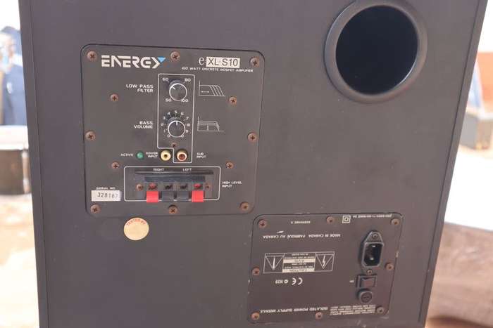 Energy Speakers XL-S10 Powered Subwoofer ( not fully tested )