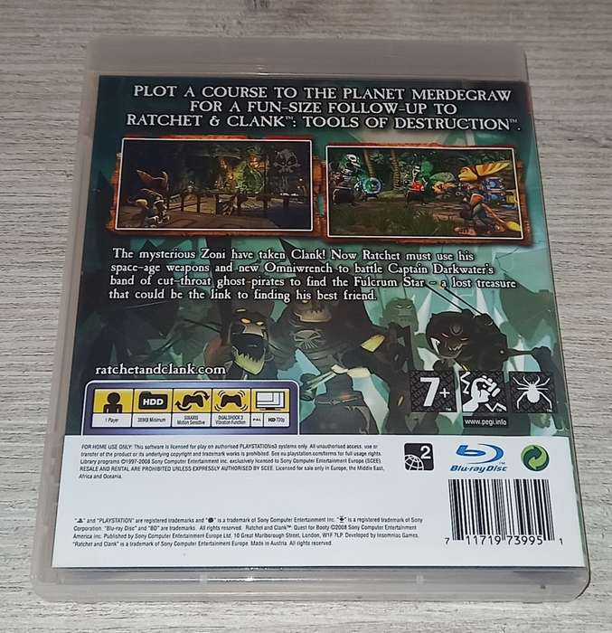 Ratchet and Clank Quest For Booty - PS3