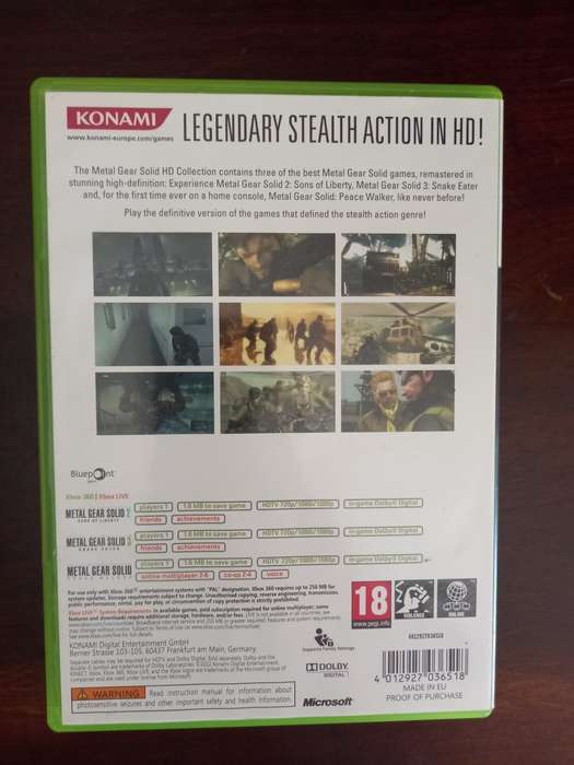 Metal Gear Solid HD Collection