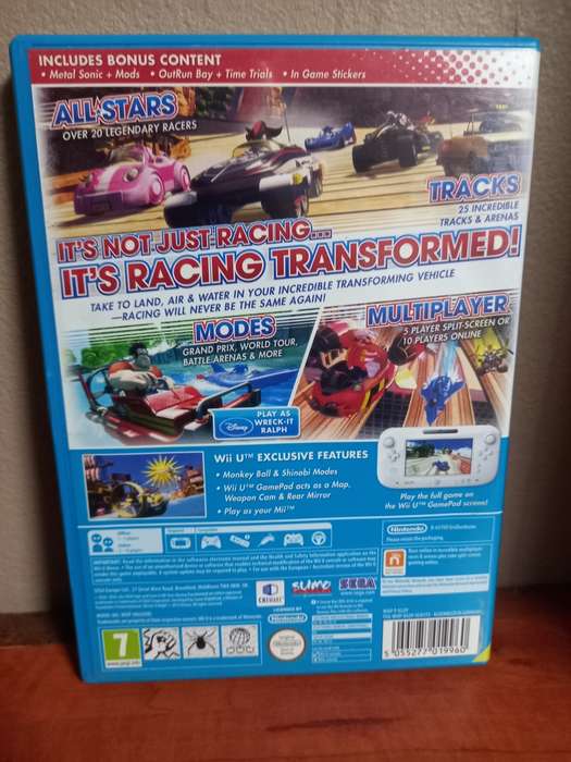 Sonic And All Stars Racing Transformed Special Edition