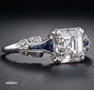 BEAUTIFUL 925 STERLING SILVER CR DIAM0ND RING - SIZE 8(Q)