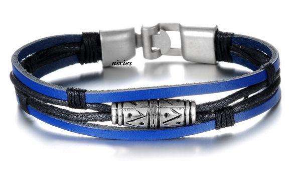LOVELY UNI-SEX GENUINE LEATHER BRACELET