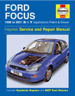 Haynes 3759 Ford Focus 1998 to 2001 Repair Manual
