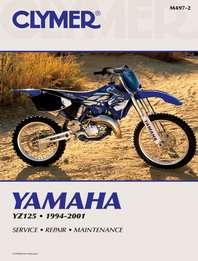 Clymer M497-2 Yamaha YZ125 (1994 to 2001) Repair Manual