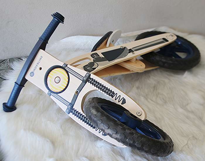 kinderline wooden bike