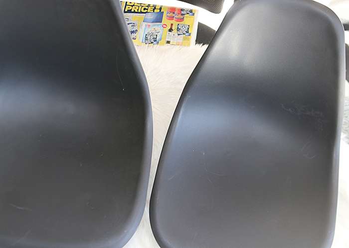 Emmy Wooden Leg Chair Black (2 Pieces)