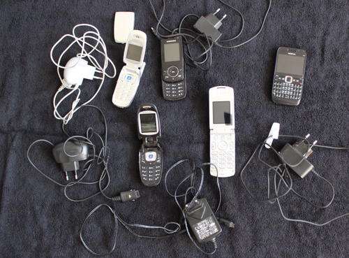 5 Cell Phones, good working order.