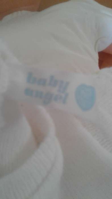 VINTAGE PRIMA 1980`S BABY ANGEL DOLL WITH ORIGINAL CLOTHES - BEAUTIFUL WELL LOOKED AFTER DOLL 63CM